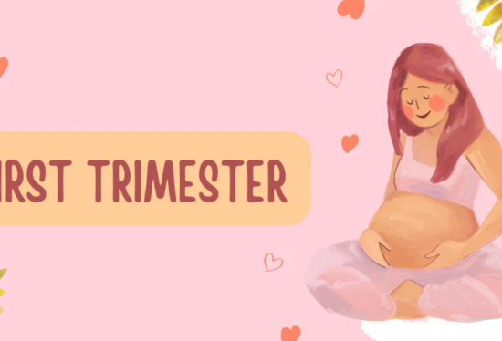 Pregnant Woman holding her belly