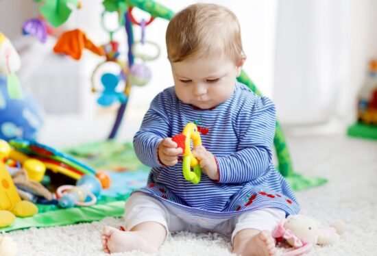 Baby Playing with toys