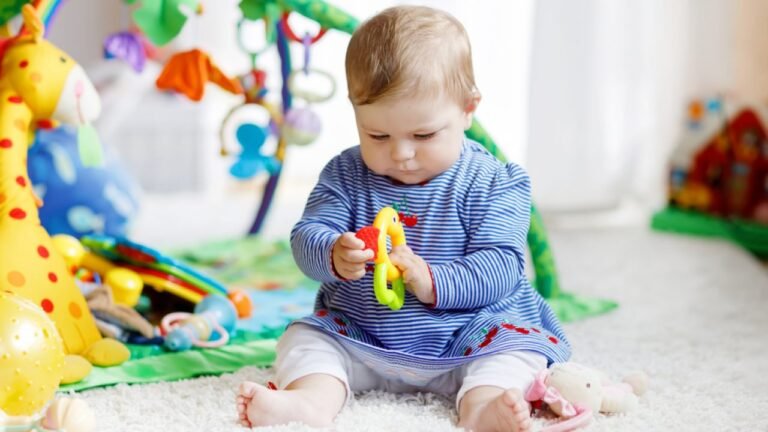 Baby Playing with toys