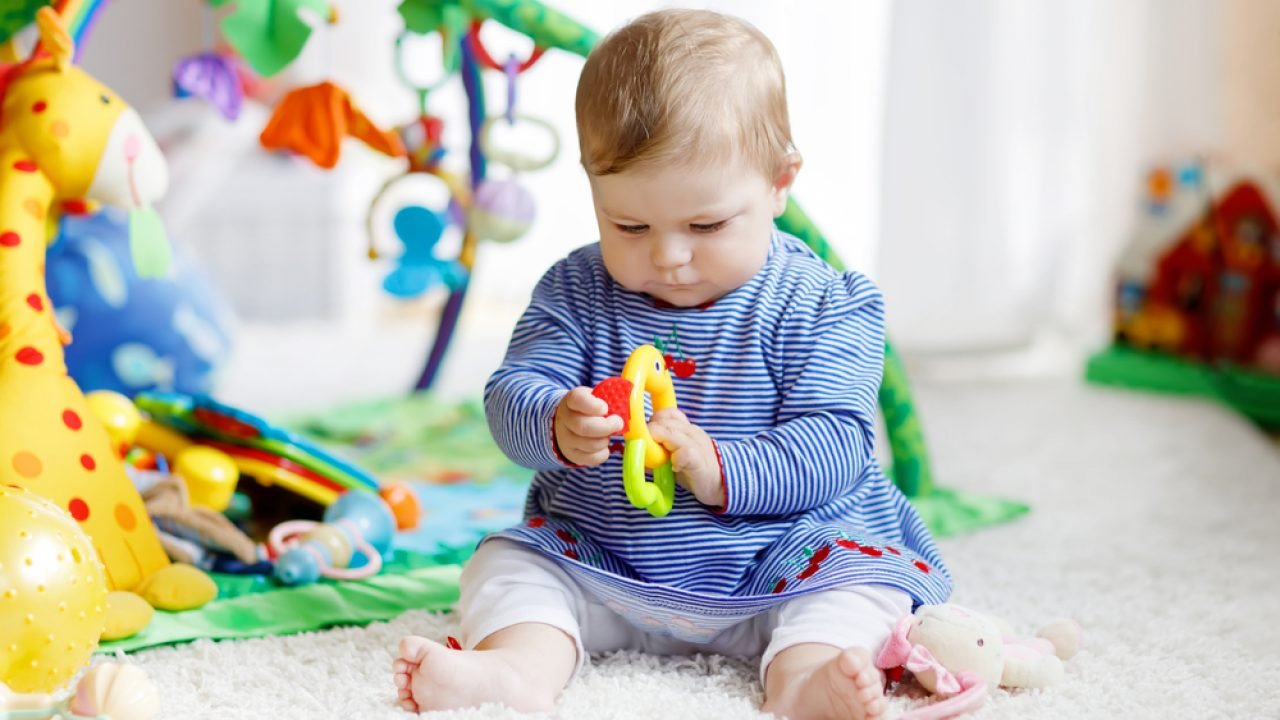 Baby Playing with toys